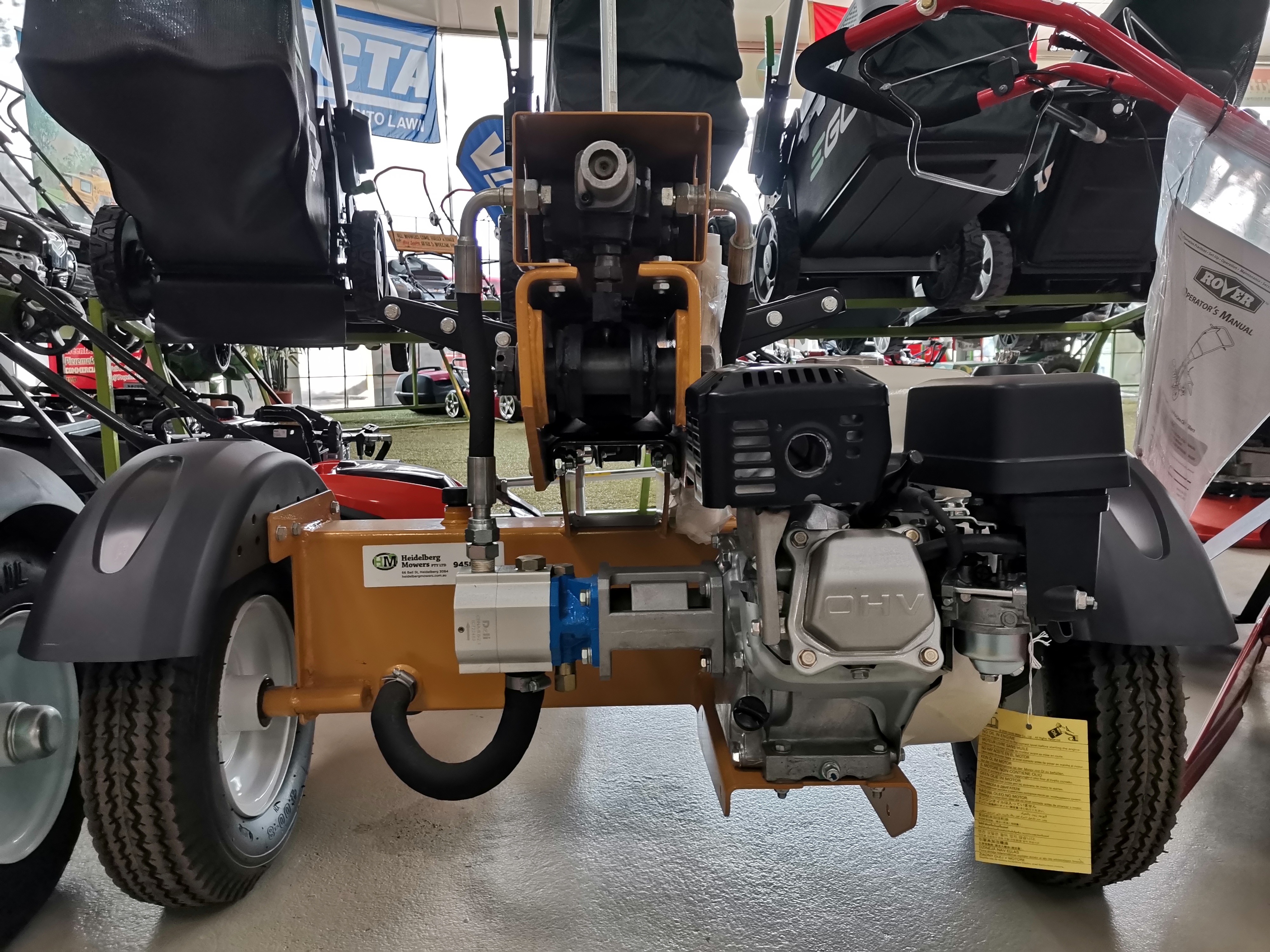 16T-2 16 Ton Logsplitter – Honda 6.5Hp GP200