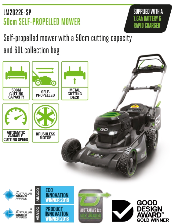 2022 EGO 50CM LM2022E-SP