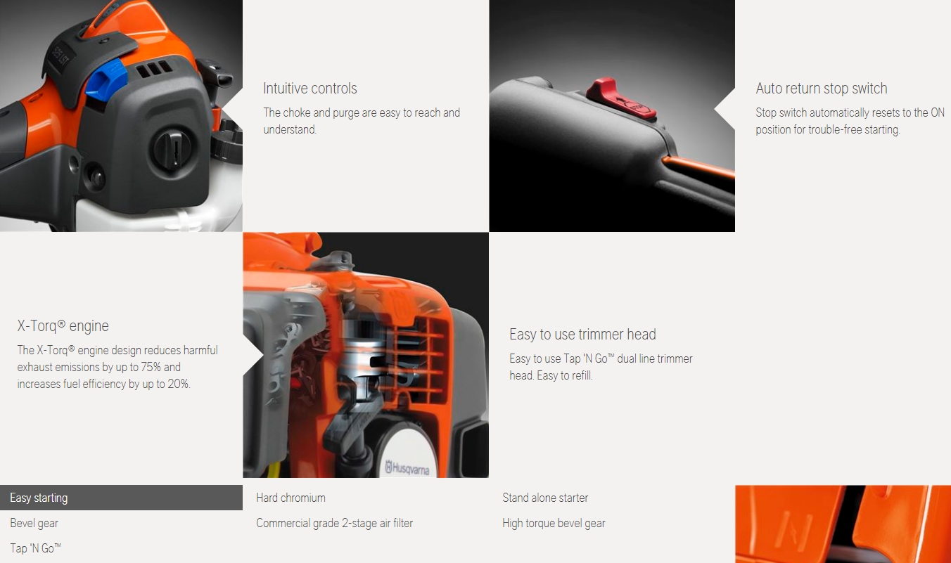 322L-1 HUSQVARNA 322L Grass Trimmers