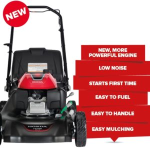 HRN216PKU ENGINE BRAKE PUSH MOWER