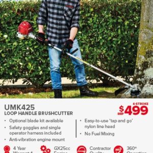 HONDA UMK425 LOOP HANDLE BRUSHCUTTER