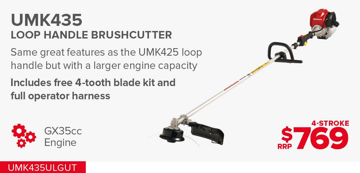 UMK435 HONDA UMK435 LOOP HANDLE BRUSHCUTTER