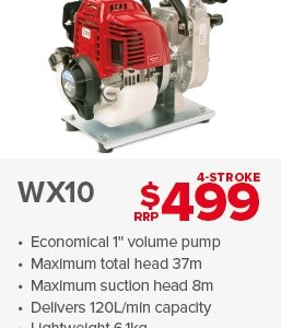 HONDA VOLUME PUMPS WX10